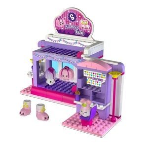 Shopkins Kinstructions Slumber Fun 184pcs Building Set 100% Complete